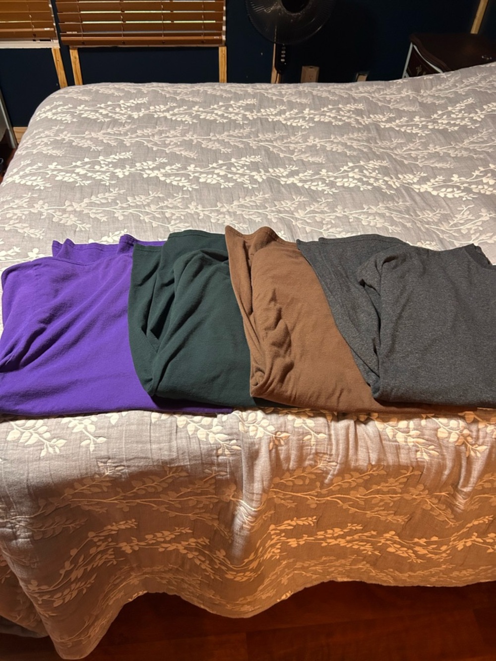 Port and Company Short Sleeve Tees - Purple, Dark Green, Brown, Charcoal 6xl